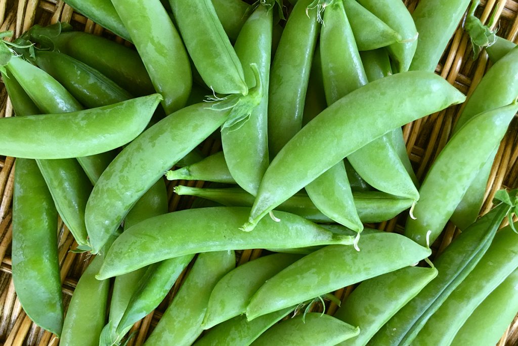Sugar snap peas